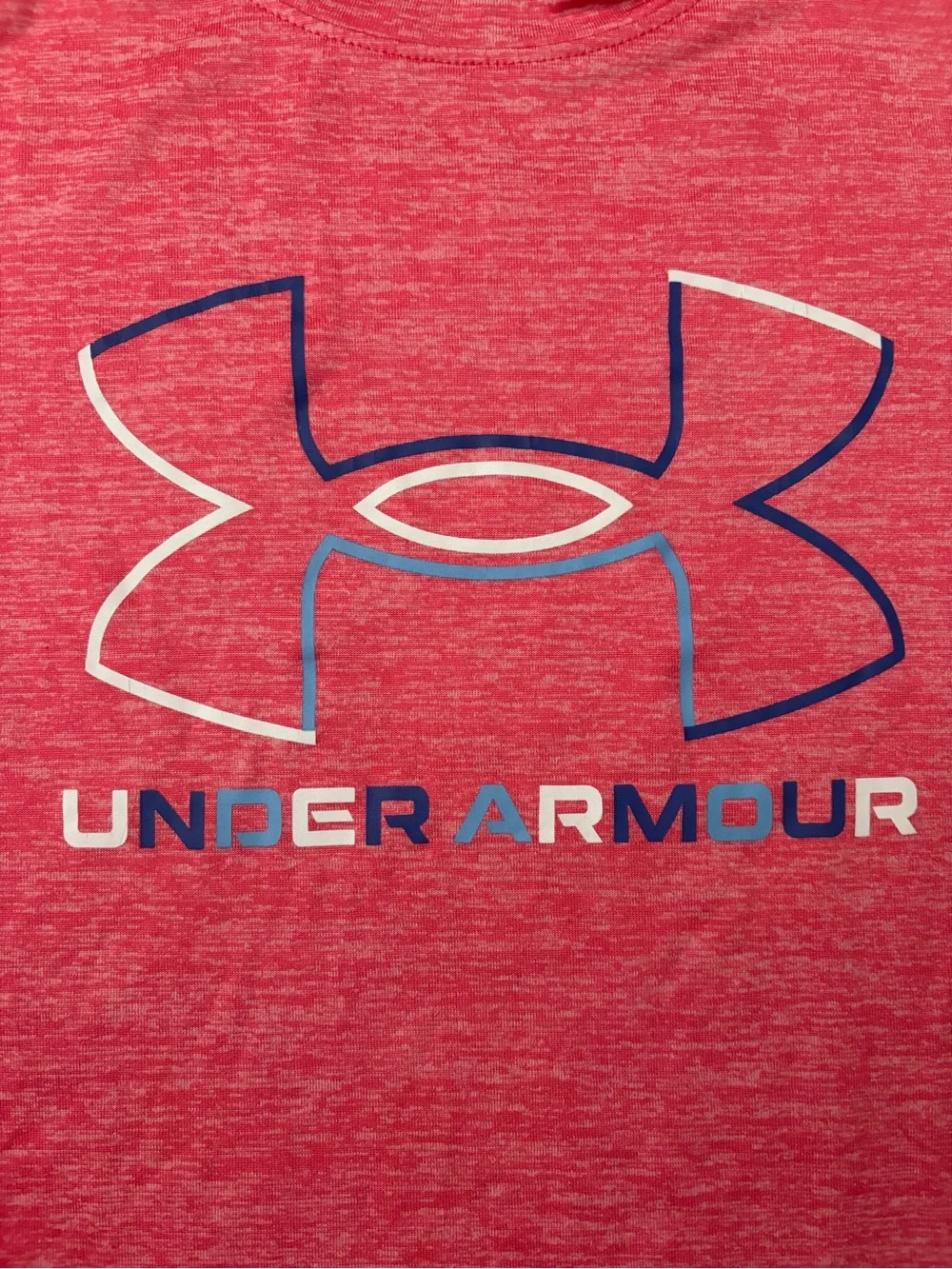 Youth Girls Under Armour T-shirt, Medium, pink